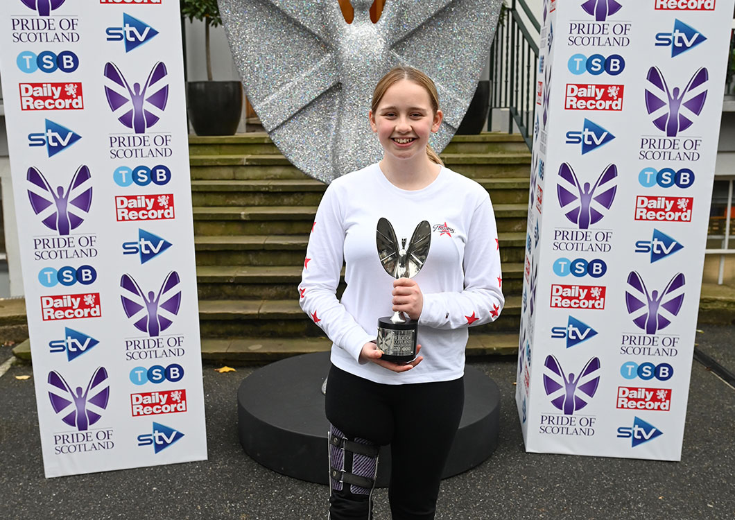 STV Children's Appeal Child of Courage – Katie Pake
